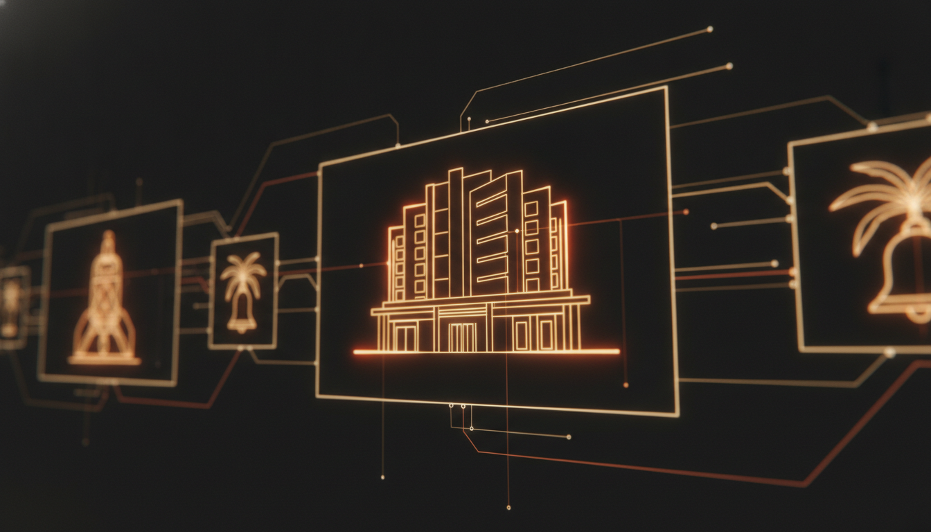 Hotel advertising creative produced on-brand at volume