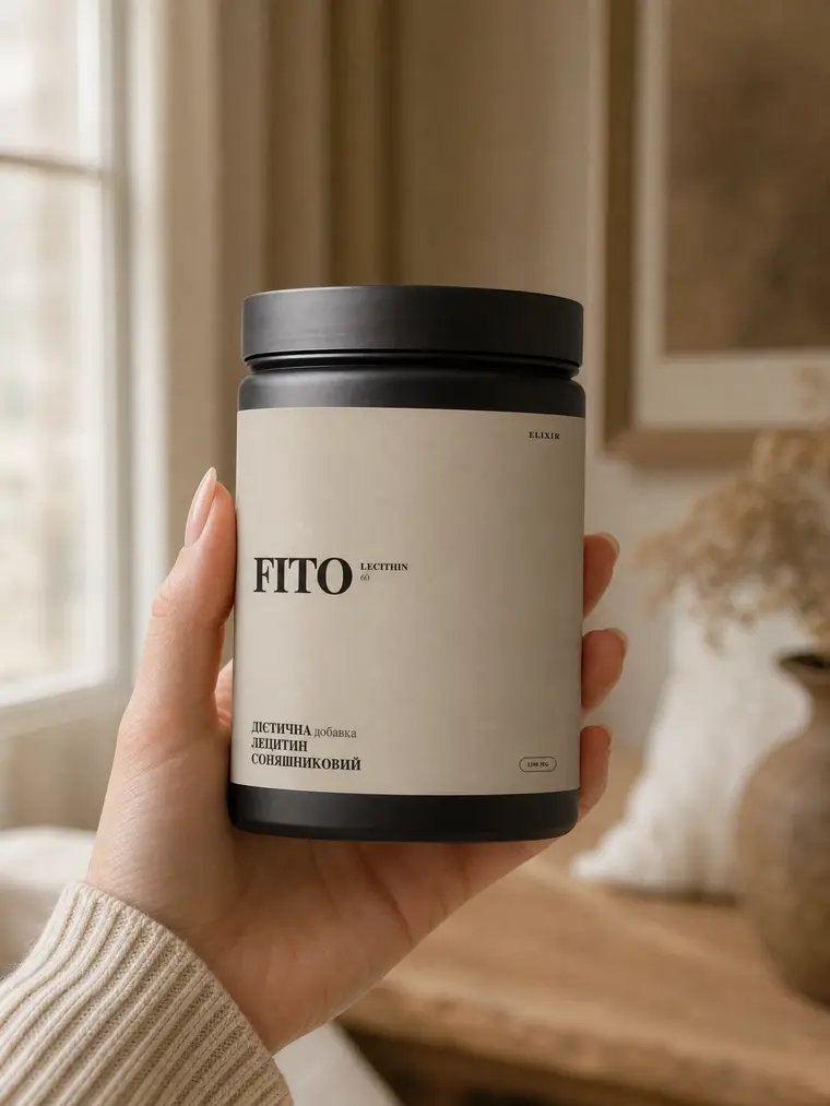 Ecosh: jar held in hand, window light