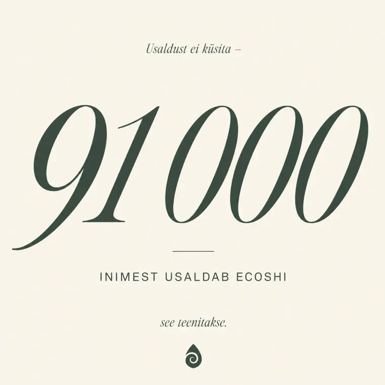Ecosh: 91,000 customers, big-number frame