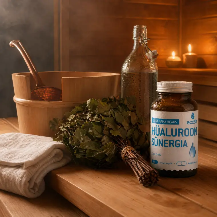 Ecosh: Hualuroon Sunergia in the sauna