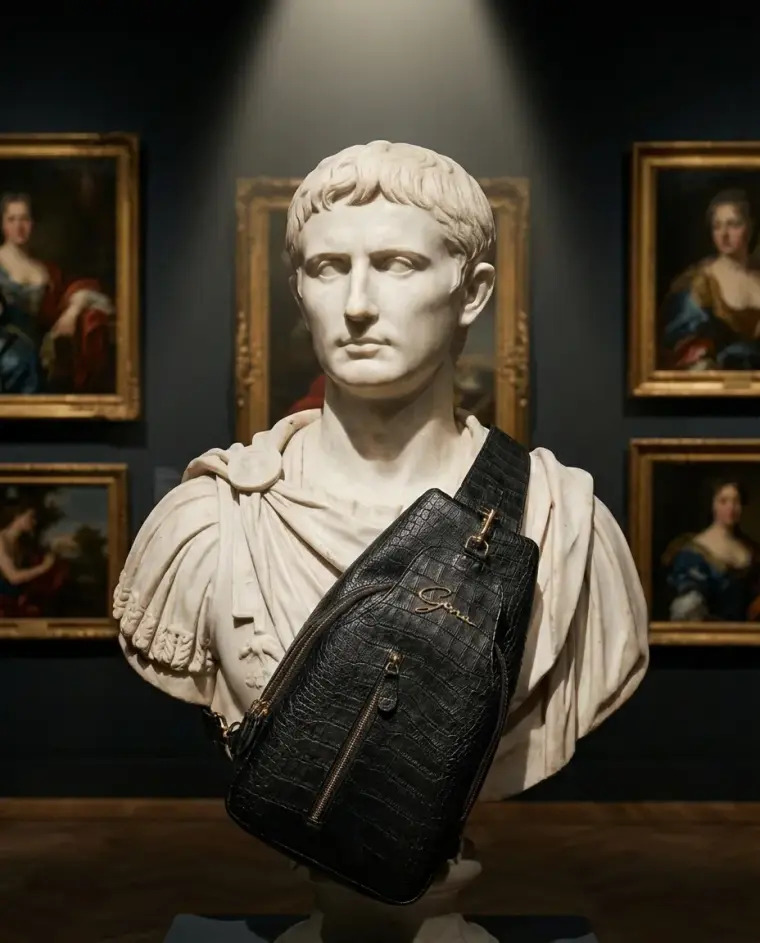 Gena: bag on a classical bust