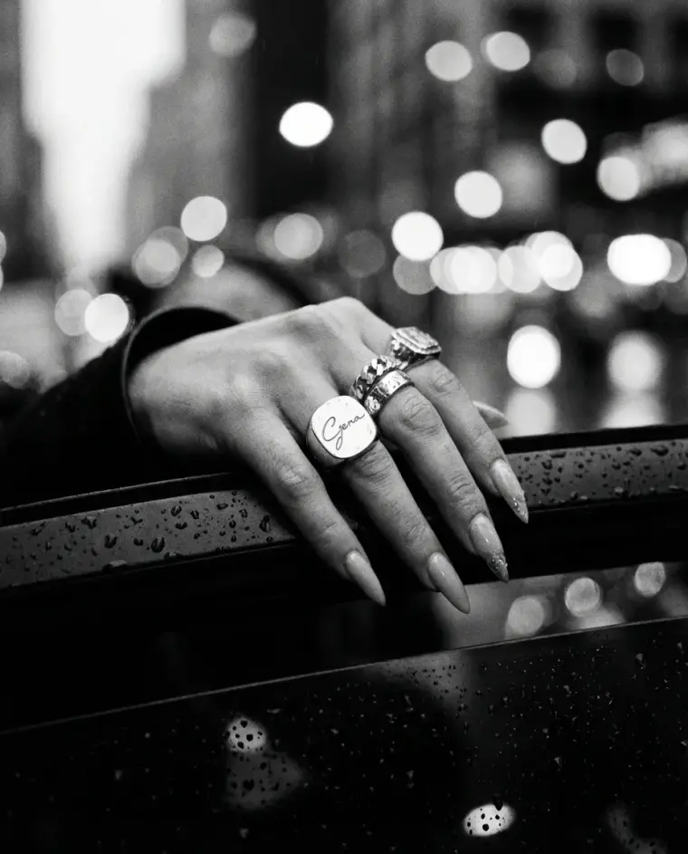 Gena: after hours, hand and rings