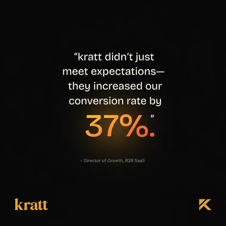 kratt ad: client result quote